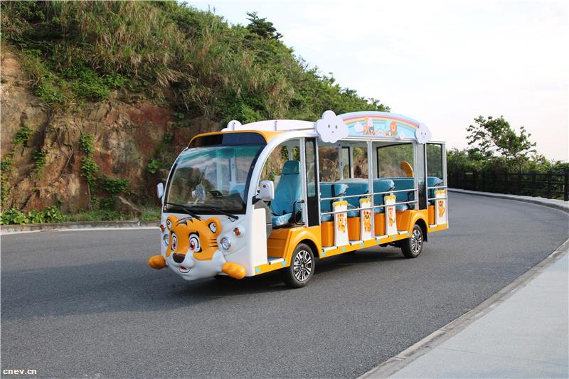 浙江17座小老虎造型電動觀光車校園酒店旅游景區(qū)觀光代步車廠家